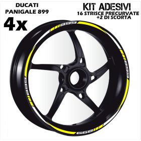 AUTOCOLLANTS DE JANTE DE MOTO IRIDEA DESIGN BIC-DUC-PAN-WH-YE