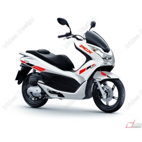 GRAPHIQUES MOTO IRIDEA DESIGN BIC-HON-PCX-BK-RE