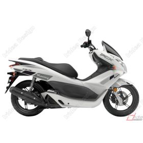 GRAPHIQUES MOTO IRIDEA DESIGN BIC-HON-PCX-BK-SI