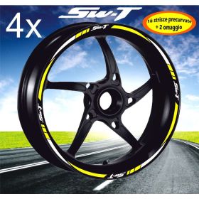 AUTOCOLLANTS DE JANTE DE MOTO IRIDEA DESIGN BIC-HON-SWT-WH-YE