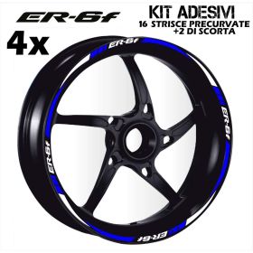 AUTOCOLLANTS DE JANTE DE MOTO IRIDEA DESIGN BIC-KAW-ERF-WH-BL