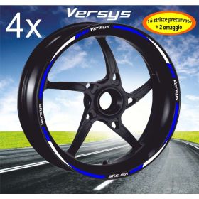 IRIDEA DESIGN BIC-KAW-VER-WH-BL MOTORCYCLE RIM STICKERS