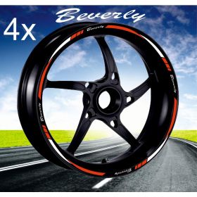 IRIDEA DESIGN BIC-PIA-BV5-WH-RE MOTORCYCLE RIM STICKERS