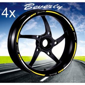 IRIDEA DESIGN BIC-PIA-BV5-WH-YE MOTORCYCLE RIM STICKERS