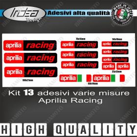 13 ADESIVI RACING SPONSOR MOTO