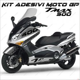STICKERS SPORT SCOOTER GRAPHICS COMPATIBLE YAMAHA TMAX T MAX 500 01/07 BLACK