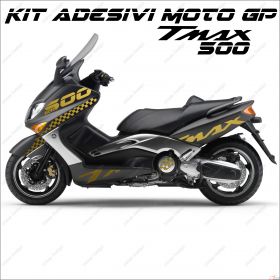 STICKERS SPORT SCOOTER GRAPHICS COMPATIBLE YAMAHA TMAX T MAX 500 01/07 GOLD MOTO