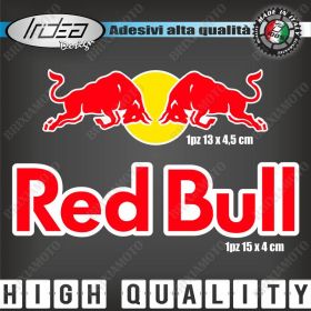 ADESIVI STIKERS KIT RED ROSSO TORO BULL