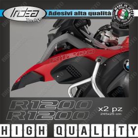 2 ADESIVI SERBATOIO STICKERS MOTO ARGENTO