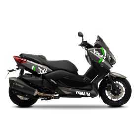 SET ADESIVI GRAFICA BIANCO VERDE STICKERS