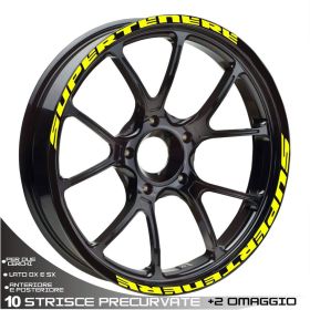 IRIDEA DESIGN BW-YAM-STE-19-17-YE Motorcycle rim stickers