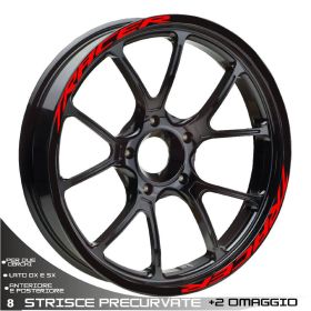 Autocollants de jante de moto IRIDEA DESIGN BW-YAM-TCR-RE