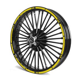 SET PROFILI CERCHI 14/16 ARROW GIALLO