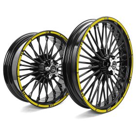 SET PROFILI CERCHI 14/16 ARROW GIALLO