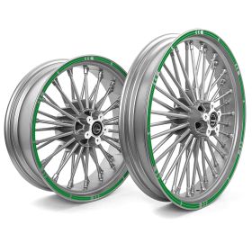 RIM STICKERS SET 14/18 ARROW GREEN