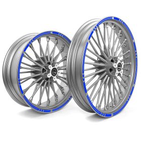 RIM STICKERS SET 14/18 INFINITE BLUE