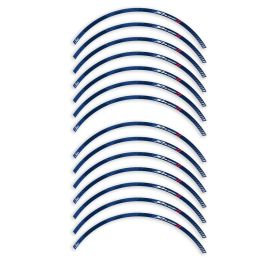 Wheel rim stickers IRIDEA DESIGN blue