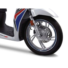 Wheel rim stickers IRIDEA DESIGN blue