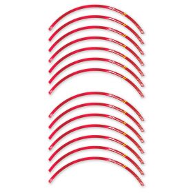 Profili adesivi cerchio IRIDEA DESIGN rosso