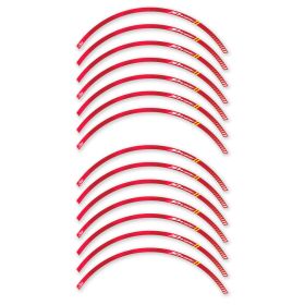 Profili adesivi cerchio IRIDEA DESIGN rosso