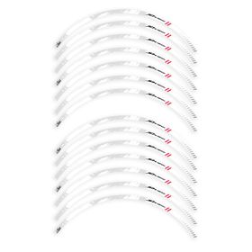 Wheel rim stickers IRIDEA DESIGN white