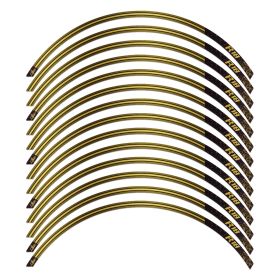 SET PROFILI CERCHI CLASSIC NERO ORO