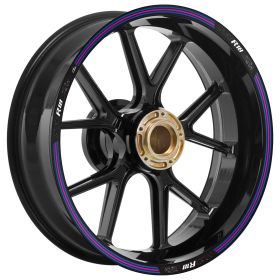 RIM STICKERS SET CLASSIC PURPLE BLUE