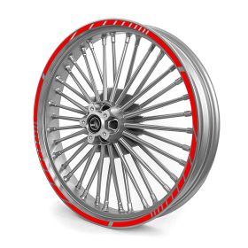 RIM STICKERS SET 16/18 SPEED RED