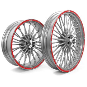 FELGENAUFKLEBER SET 16/21 ARROW ROT