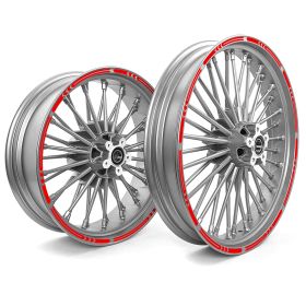 SET PROFILI CERCHI 16/21 INFINITE ROSSO