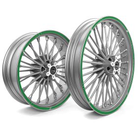SET PROFILI CERCHI 16/21 TECHNO VERDE