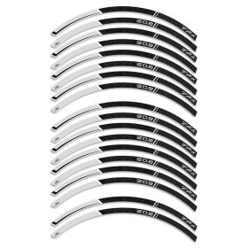 Wheel rim stickers IRIDEA DESIGN carbon grey