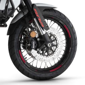 PROFILI ADESIVI CERCHIO IRIDEA DESIGN CARBON ROSSO