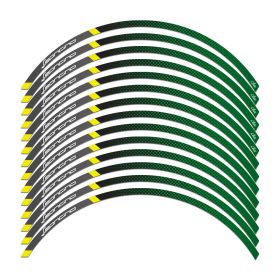RIM STICKERS SET NEXT GREEN YELLOW