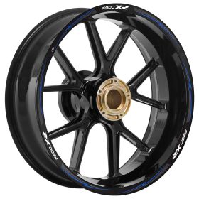 SET PROFILI CERCHI THUNDER NERO BLU