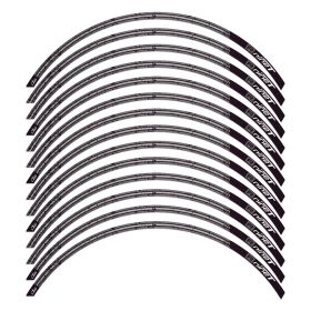 RIM STICKERS SET CLASSIC BLACK