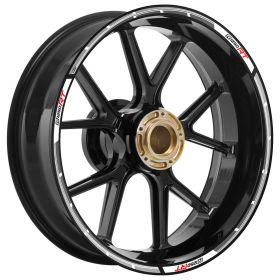 RIM STICKERS SET TRAVEL WHITE