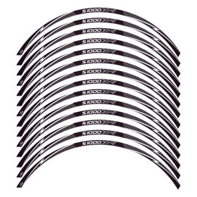 SET ADHESIF JANTE THUNDER NOIR
