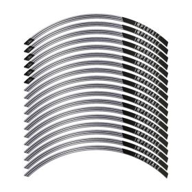RIM STICKERS SET CLASSIC SILVER