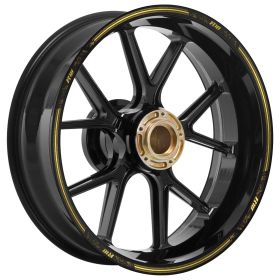 SET PROFILI CERCHI CLASSIC NERO ORO
