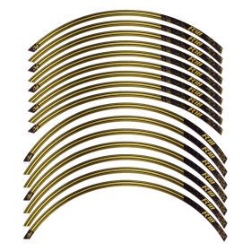 SET PROFILI CERCHI CLASSIC NERO ORO