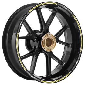 SET PROFILI CERCHI CLASSIC BIANCO GIALLO