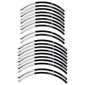 Wheel rim stickers IRIDEA DESIGN carbon grey