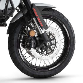 Wheel rim stickers IRIDEA DESIGN carbon grey
