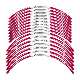 RIM STICKERS SET THUNDER BORDEAUX