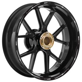 RIM STICKERS SET THUNDER BLACK