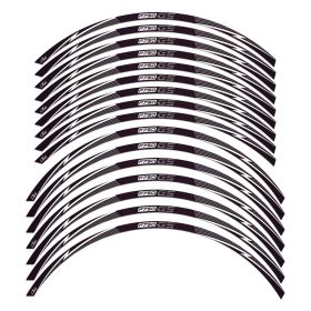 RIM STICKERS SET THUNDER BLACK