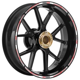 FELGENAUFKLEBER SET THUNDER WEIß