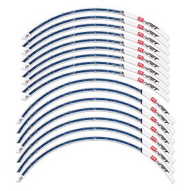 RIM STICKERS SET CLASSIC RED BLUE