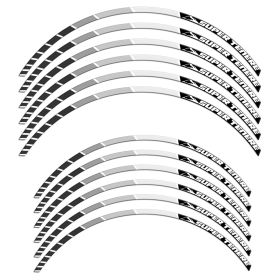 RIM STICKERS SET SILVER